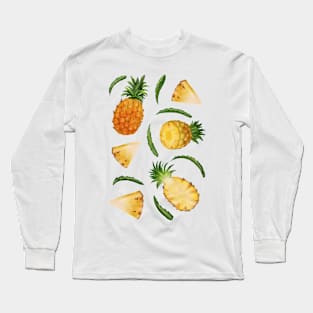 Pineapples and Slices Long Sleeve T-Shirt